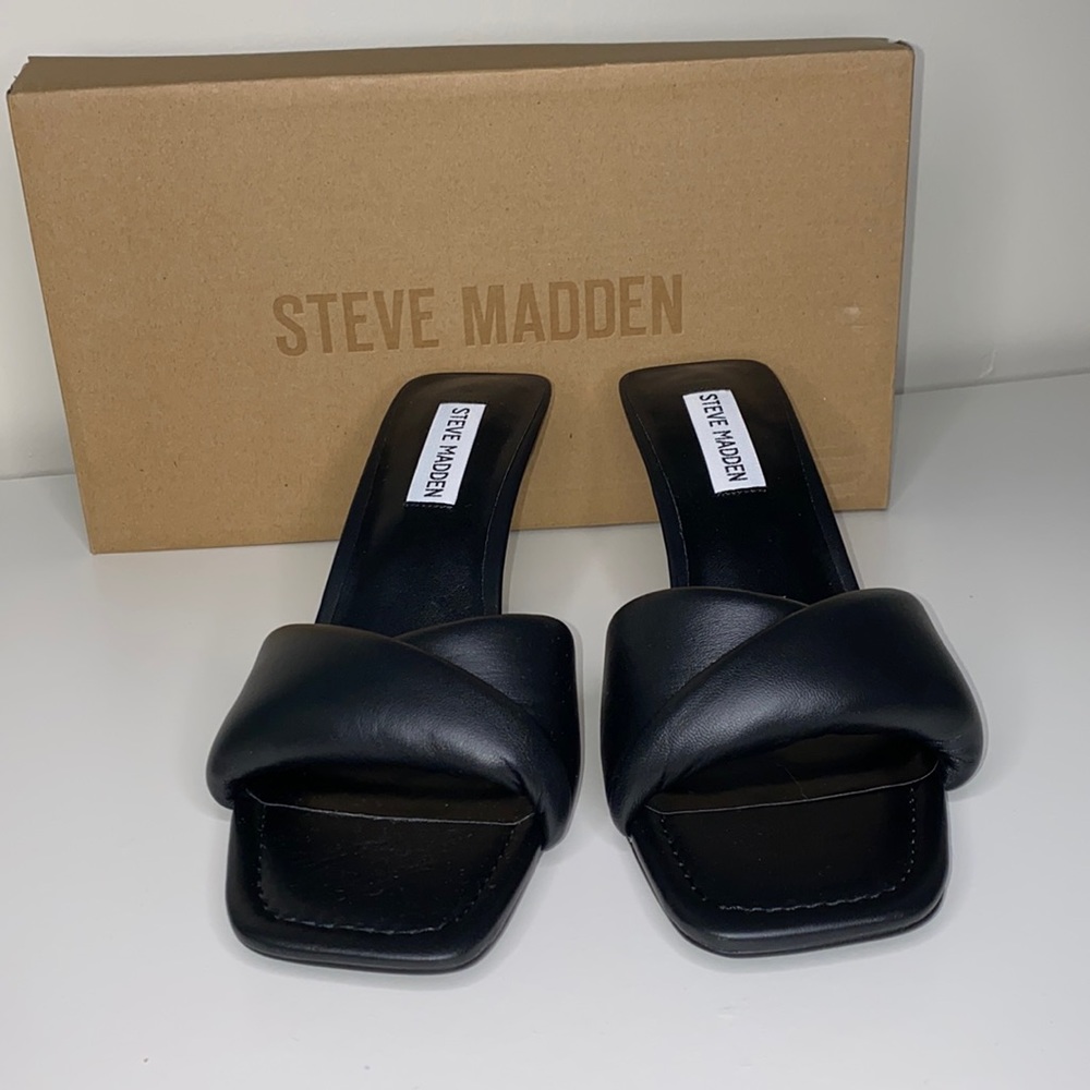 Steve Madden Black Heels